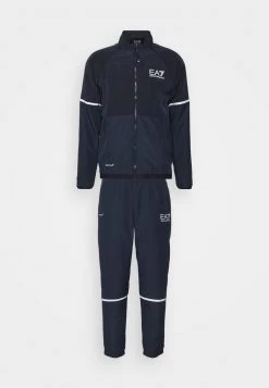 EA7 Emporio Armani TENNIS PRO TRACK SUIT SET Survêtement Blue/navy Homme -EA7 Emporio Armani Soldes Magasin e11a45b790ae4a90a66cba76366202dc