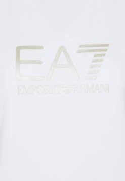 EA7 Emporio Armani Sweatshirt White/light Gold Femme 5 EA7 Emporio Armani Sweatshirt White/light Gold Femme -EA7 Emporio Armani Soldes Magasin e19f6645a31342b591dd01f27db124e7