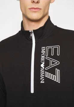 EA7 Emporio Armani Sweatshirt Black Homme -EA7 Emporio Armani Soldes Magasin e1cbd23934d1402eaa08f704b3803515