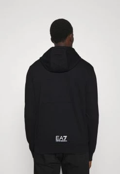 EA7 Emporio Armani Homme Sweatshirt Black/white -EA7 Emporio Armani Soldes Magasin e2f3d9bd4bec4b228e519d0951dc7b37