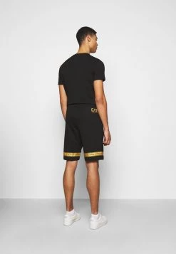 EA7 Emporio Armani Short Black/gold Homme -EA7 Emporio Armani Soldes Magasin e306c111b62e4a968e339c8e0f05f65c