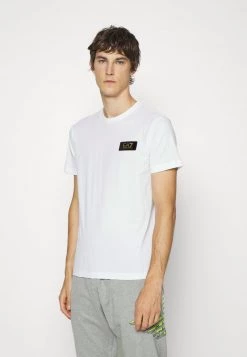 EA7 Emporio Armani T Shirt Basique White Homme