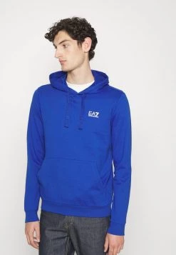 EA7 Emporio Armani Homme Sweat à Capuche Royal Blue