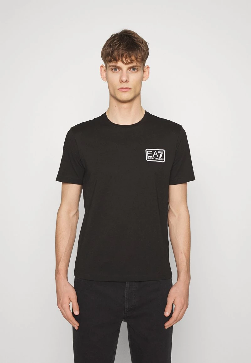 EA7 Emporio Armani Homme T Shirt Imprimé Black 1 EA7 Emporio Armani Homme T Shirt Imprimé Black