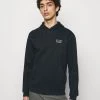 EA7 Emporio Armani Sweat à Capuche Dark Blue/silver Homme