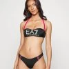 EA7 Emporio Armani Femme SEA WORLD LOGO BAND Bikini Black