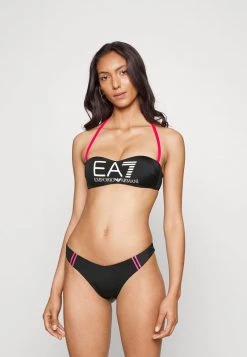 EA7 Emporio Armani Femme SEA WORLD LOGO BAND Bikini Black