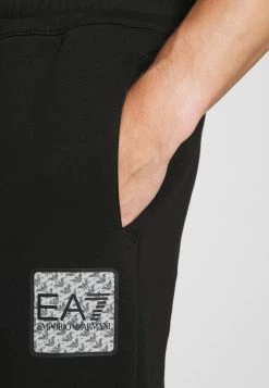 EA7 Emporio Armani Pantalon De Survêtement Black/white Homme -EA7 Emporio Armani Soldes Magasin ec4d5fefaa074a45a55082aac54b6cdb