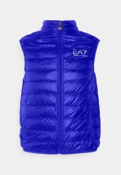 EA7 Emporio Armani DOWN WAIST COAT Veste Sans Manches Royal Blue Homme -EA7 Emporio Armani Soldes Magasin ee066a21929e45c1afc9d6d8e5d70152