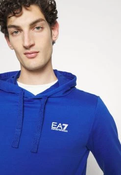 EA7 Emporio Armani Homme Sweat à Capuche Royal Blue -EA7 Emporio Armani Soldes Magasin f0576f84e9af42c8b4e8309445cf9e64