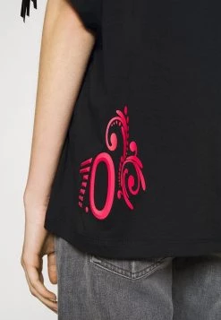 EA7 Emporio Armani Femme T Shirt Imprimé Black -EA7 Emporio Armani Soldes Magasin f1646890e23c4c49b5a9bd73d0c34706