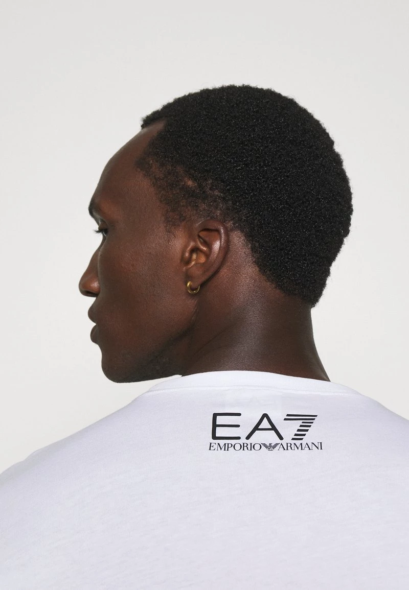EA7 Emporio Armani Homme T Shirt à Manches Longues White/black 6 EA7 Emporio Armani Homme T Shirt à Manches Longues White/black – Image 6