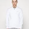 EA7 Emporio Armani Sweat à Capuche Zippé White Homme