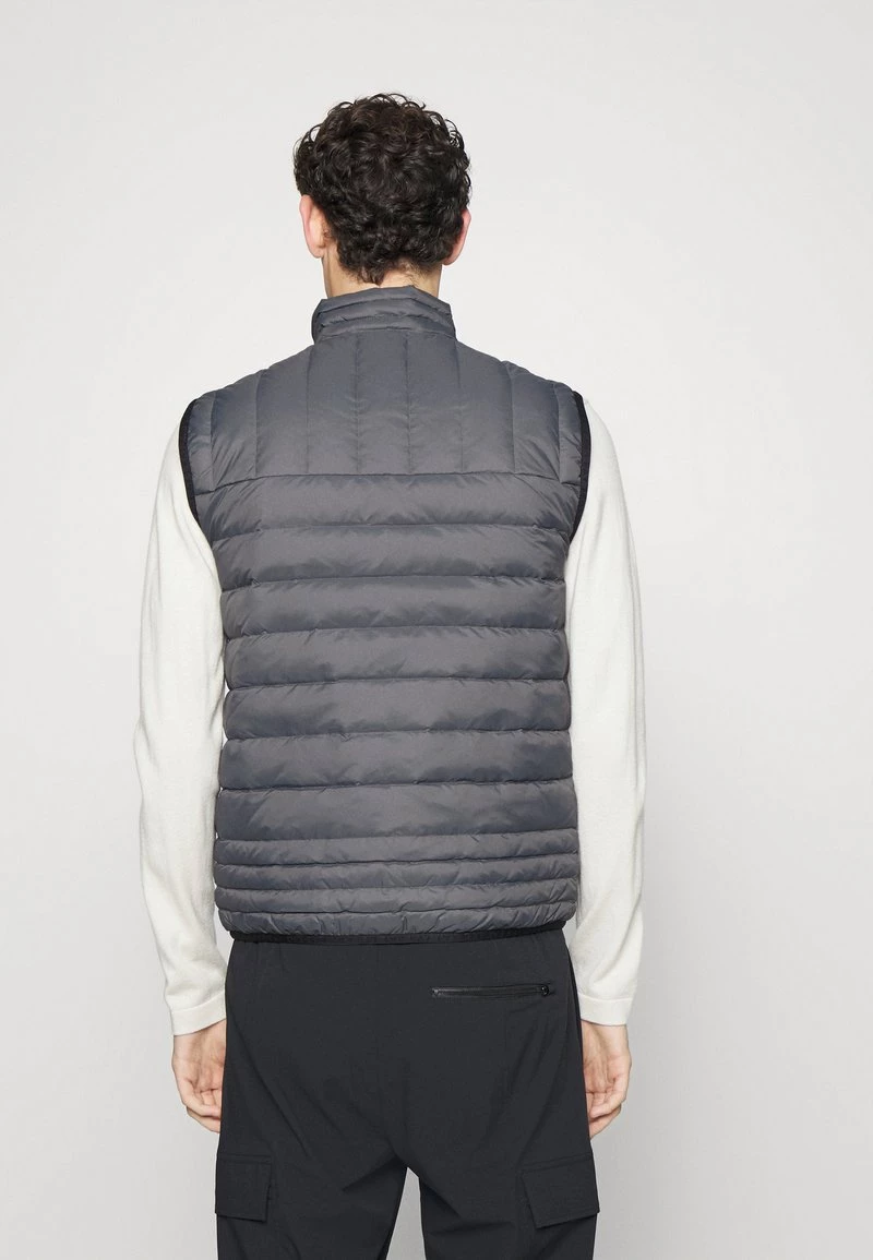 EA7 Emporio Armani Homme Veste Sans Manches Dark Grey/silver 3 EA7 Emporio Armani Homme Veste Sans Manches Dark Grey/silver – Image 3