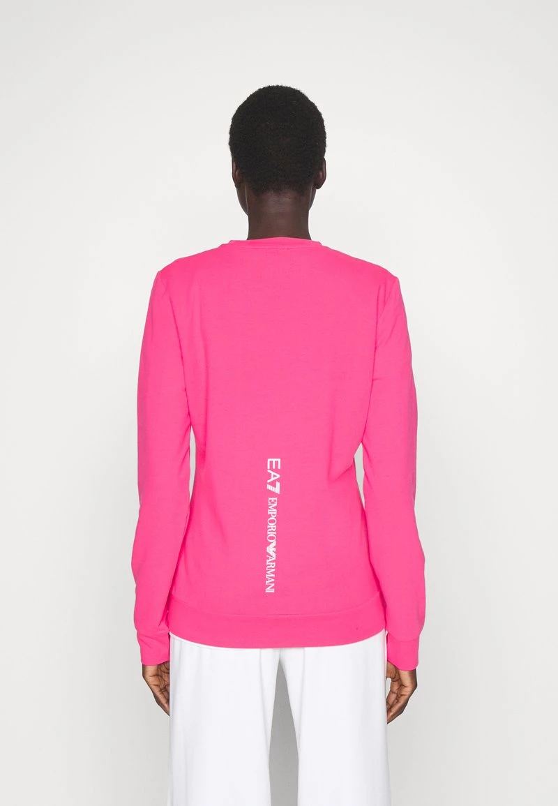 EA7 Emporio Armani Femme Sweatshirt Pink 3 EA7 Emporio Armani Femme Sweatshirt Pink – Image 3