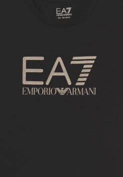 EA7 Emporio Armani Enfant T Shirt Imprimé Black -EA7 Emporio Armani Soldes Magasin f5a2b1d97b7b4a7790321998a07e949c