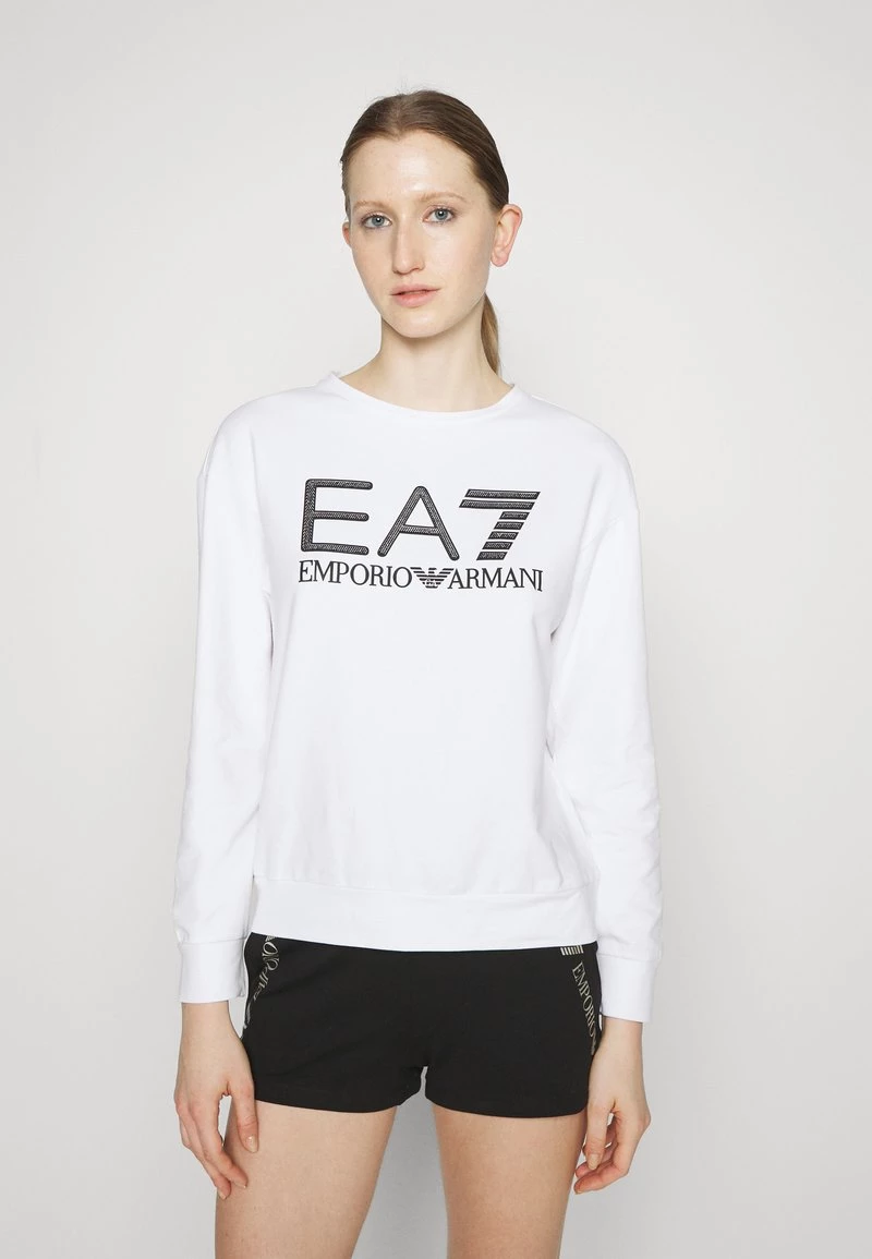 EA7 Emporio Armani Femme Sweatshirt White 1 EA7 Emporio Armani Femme Sweatshirt White