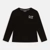 EA7 Emporio Armani TRAIN CORE BOY TEE T Shirt à Manches Longues Black Enfant