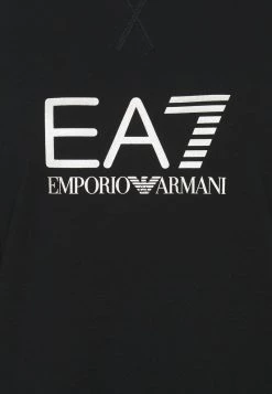 EA7 Emporio Armani Sweatshirt Black/light Gold Femme -EA7 Emporio Armani Soldes Magasin f7076fb2915a4d0aa776d03f8dfe5077