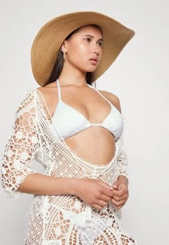 EA7 Emporio Armani SEAWORLD TRIA SET Bikini Bianco Femme -EA7 Emporio Armani Soldes Magasin f89e5c4ca8284050a64735fed5c19b19