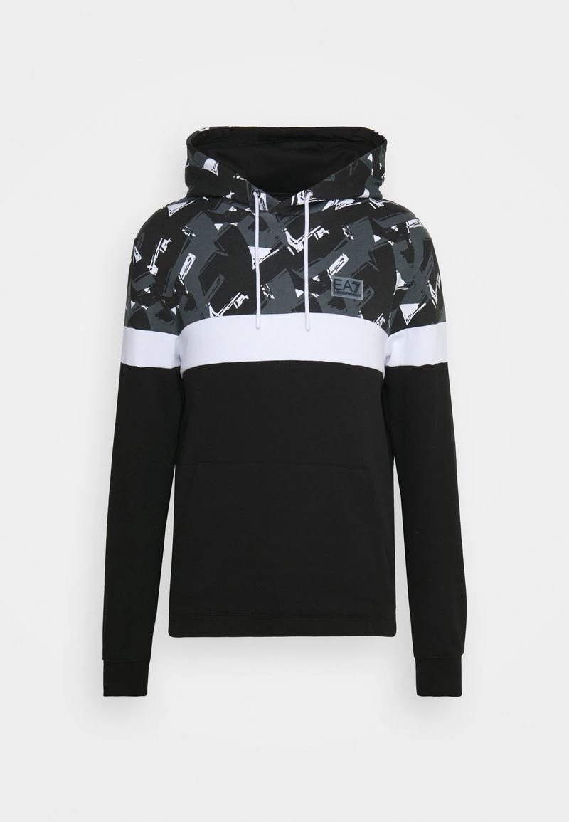 EA7 Emporio Armani Homme Sweatshirt Black/dark Grey 5 EA7 Emporio Armani Homme Sweatshirt Black/dark Grey – Image 5