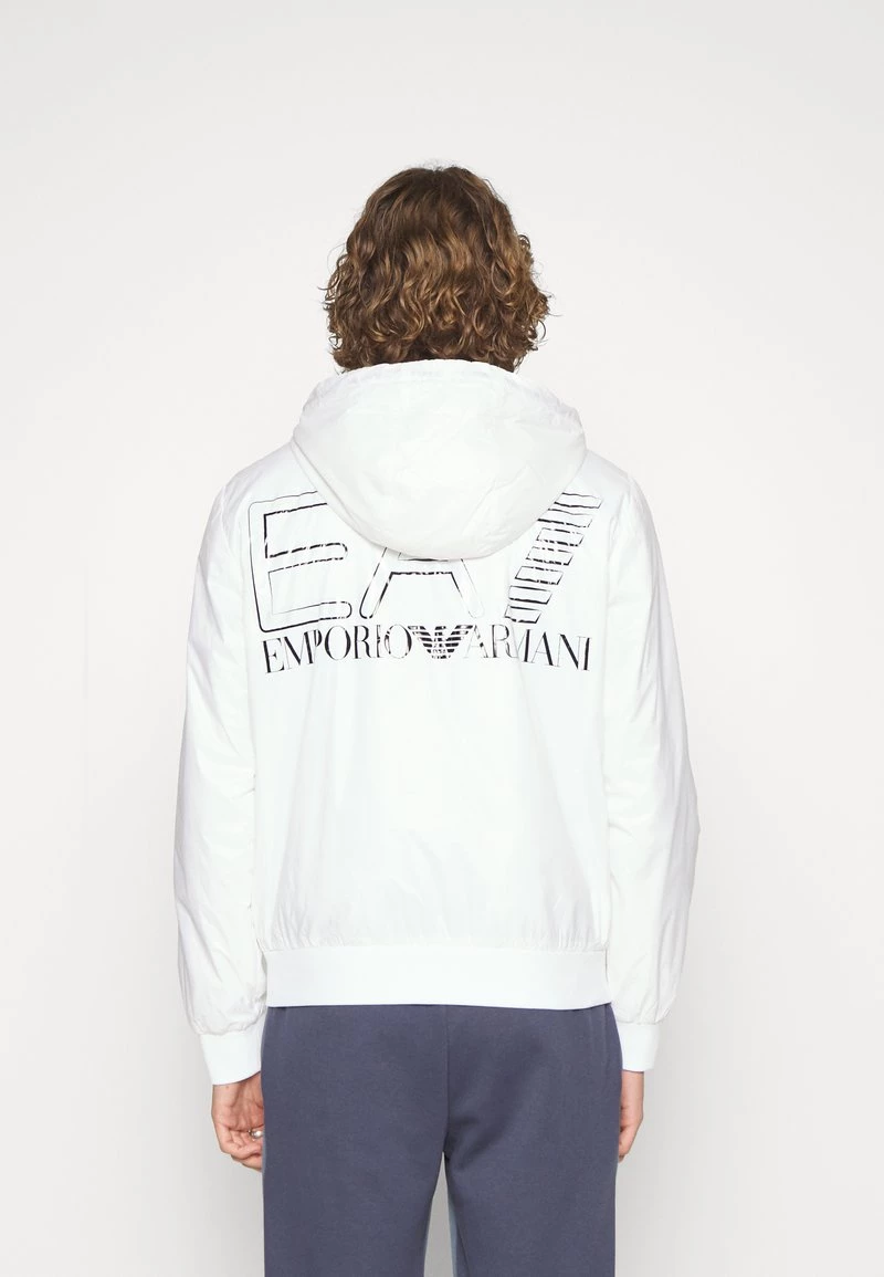 EA7 Emporio Armani JACKET Veste Mi Saison White Homme 3 EA7 Emporio Armani JACKET Veste Mi Saison White Homme – Image 3