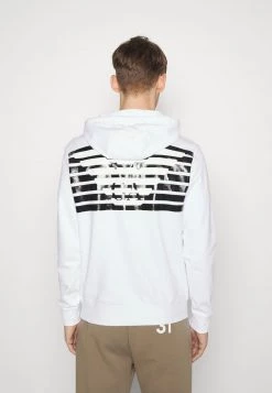 EA7 Emporio Armani Sweat à Capuche White Homme