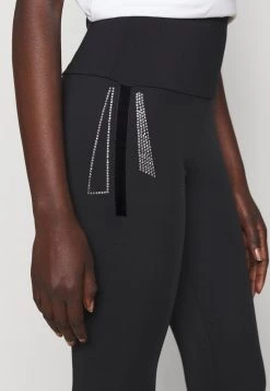 EA7 Emporio Armani Legging Black Femme -EA7 Emporio Armani Soldes Magasin 10817f7729b74485a9751f95325ebb73