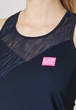 EA7 Emporio Armani Femme PROTANK Débardeur Blue Navy -EA7 Emporio Armani Soldes Magasin 13cf6cb240cf43b3b38abd7ae3c9921d