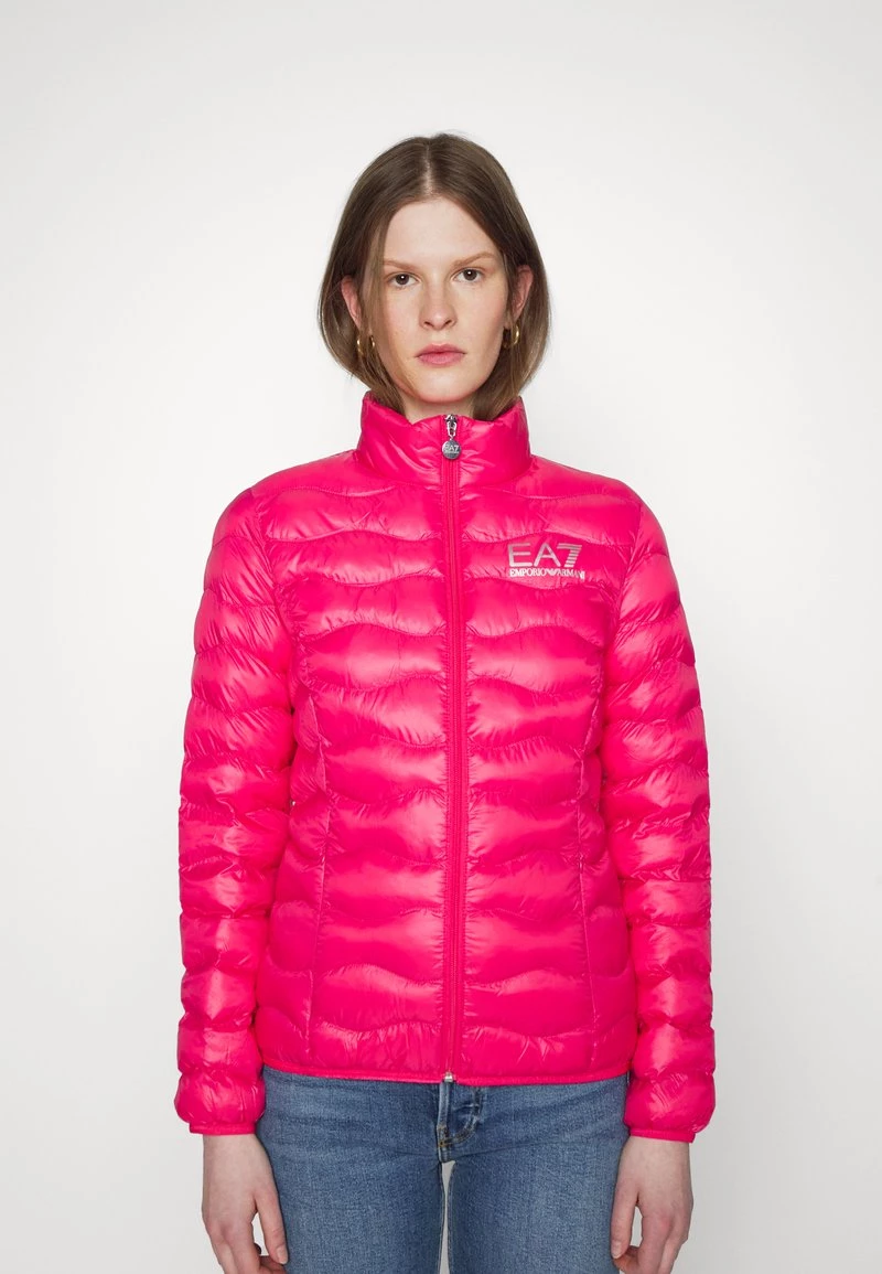 EA7 Emporio Armani JACKET Veste Mi Saison Pink Femme 1 EA7 Emporio Armani JACKET Veste Mi Saison Pink Femme