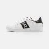 EA7 Emporio Armani UNISEX Baskets Basses White/black/gold