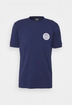 EA7 Emporio Armani TENNIS CLUB TEE T Shirt Basique Blu Navy Homme