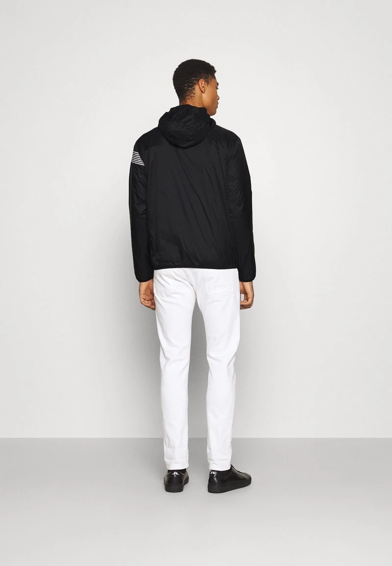 EA7 Emporio Armani Veste Légère Black/white Homme 3 EA7 Emporio Armani Veste Légère Black/white Homme – Image 3