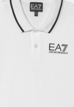 EA7 Emporio Armani Enfant TRAIN CORE BOY Polo White -EA7 Emporio Armani Soldes Magasin 25ab75b6d82240feb1e8a0df626cc595