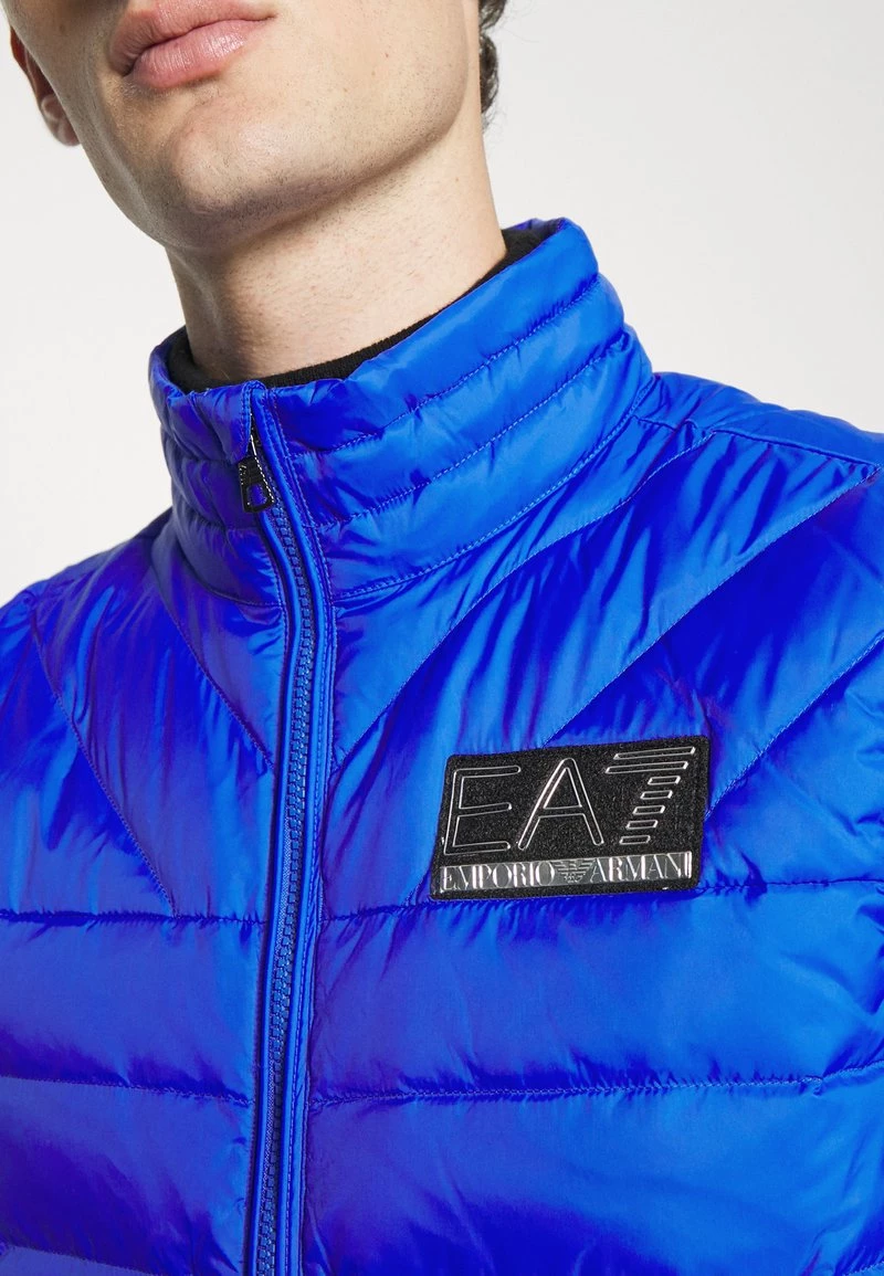 EA7 Emporio Armani Homme Veste Sans Manches Dark Blue/silver 6 EA7 Emporio Armani Homme Veste Sans Manches Dark Blue/silver – Image 6