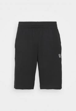 EA7 Emporio Armani BERMUDA Pantalon De Survêtement Black Homme -EA7 Emporio Armani Soldes Magasin 31fe7c51ab5c406fa46f51c9188cd724