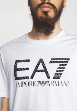 EA7 Emporio Armani Homme T Shirt Imprimé White 13 EA7 Emporio Armani Homme T Shirt Imprimé White -EA7 Emporio Armani Soldes Magasin 35edf261ba4040f291870b1b05cc1253