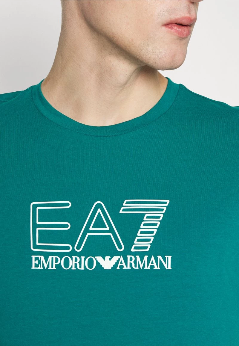 EA7 Emporio Armani Homme T Shirt Imprimé Green 6 EA7 Emporio Armani Homme T Shirt Imprimé Green – Image 6