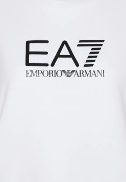 EA7 Emporio Armani Femme Sweatshirt White/black -EA7 Emporio Armani Soldes Magasin 3a391e957dc046c287047a24a4709362