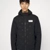 EA7 Emporio Armani Veste Mi Saison Black/silver Coloured Homme