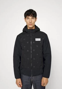 EA7 Emporio Armani Veste Mi Saison Black/silver Coloured Homme