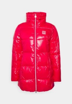 EA7 Emporio Armani Veste D'hiver Rose Red Femme -EA7 Emporio Armani Soldes Magasin 3f0200df8d97400ba6f58c79836028a1