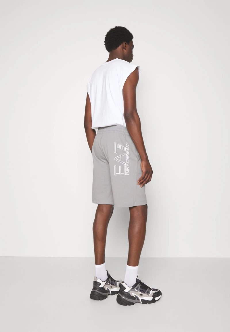 EA7 Emporio Armani BERMUDA Pantalon De Survêtement Grey Homme 3 EA7 Emporio Armani BERMUDA Pantalon De Survêtement Grey Homme – Image 3