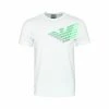 EA7 Emporio Armani Homme T Shirt Imprimé Weiss