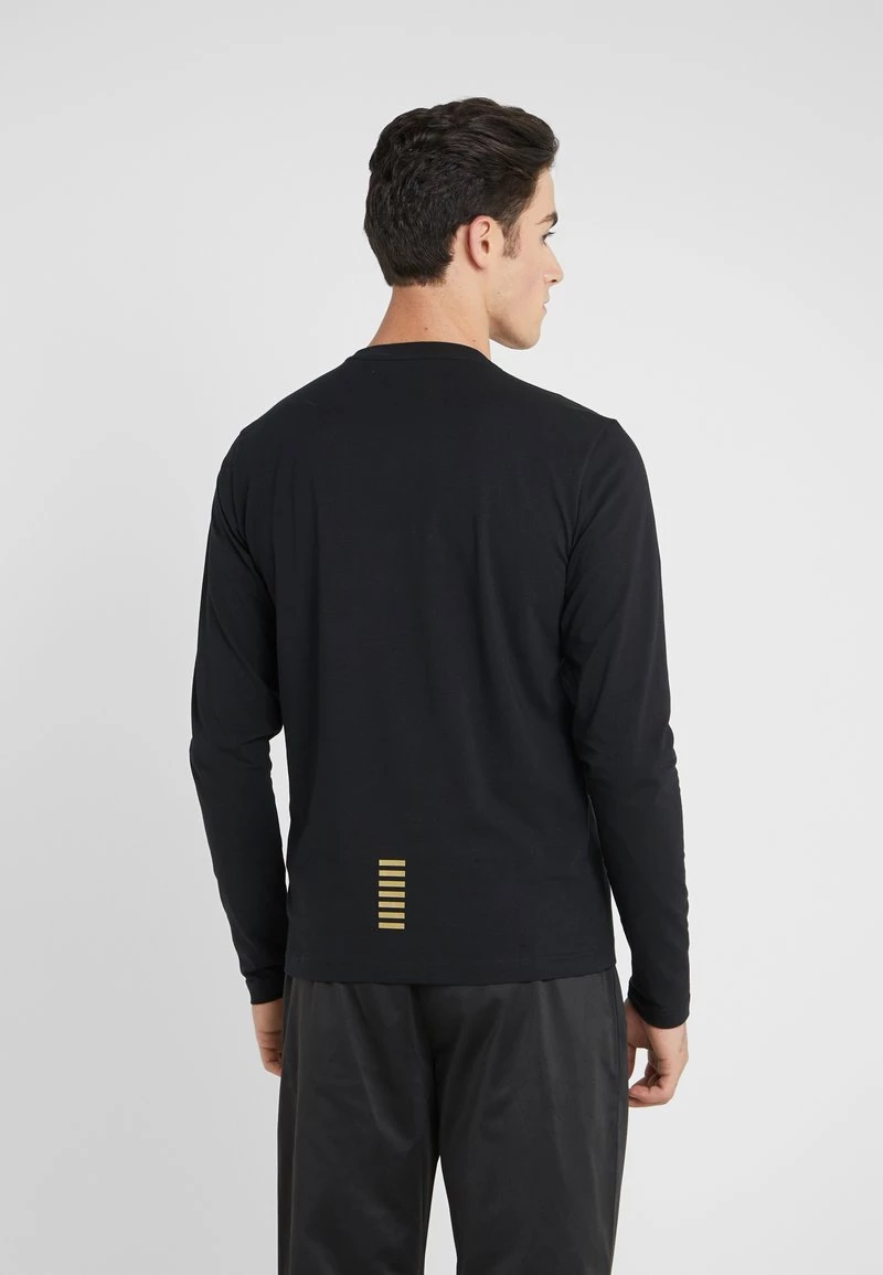 EA7 Emporio Armani Homme T Shirt à Manches Longues Black 3 EA7 Emporio Armani Homme T Shirt à Manches Longues Black – Image 3
