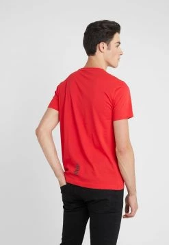 EA7 Emporio Armani T Shirt Basique Red Homme -EA7 Emporio Armani Soldes Magasin 4bb142824b374116a9df143fd8cb65c4