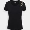 EA7 Emporio Armani T Shirt Imprimé Black Femme