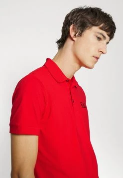 EA7 Emporio Armani Polo Red/black Homme -EA7 Emporio Armani Soldes Magasin 56d2e3909ce3454ba9ebfe5eec1b09c0