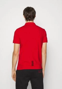 EA7 Emporio Armani Polo Red/black Homme -EA7 Emporio Armani Soldes Magasin 5b94bd84aa514c8788a16ff489e36c6d
