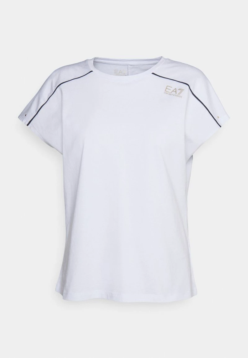 EA7 Emporio Armani Femme TENNIS CLUB TEE T Shirt De Sport Bianco 5 EA7 Emporio Armani Femme TENNIS CLUB TEE T Shirt De Sport Bianco – Image 5